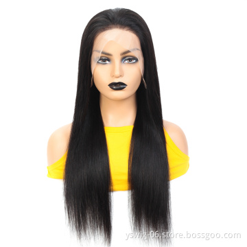 2021 Hot Selling Wholesale Fast Shipping Cuticle Aligned Unprocessed Brazilian Hair Virgin Human Hair Full Lace Wigs
